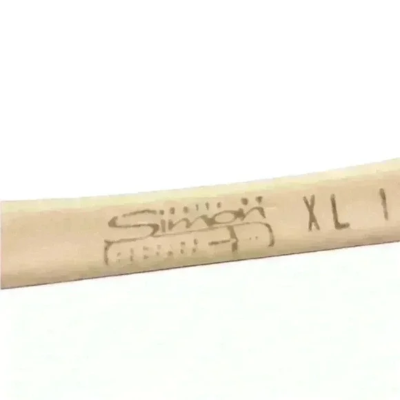 BB Simon Crystal Belt XL with Black with Crystals Made in Italy - Picture 2 of 10